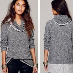 FREE PEOPLE | Cocoon Gray Pullover Slouchy Knit